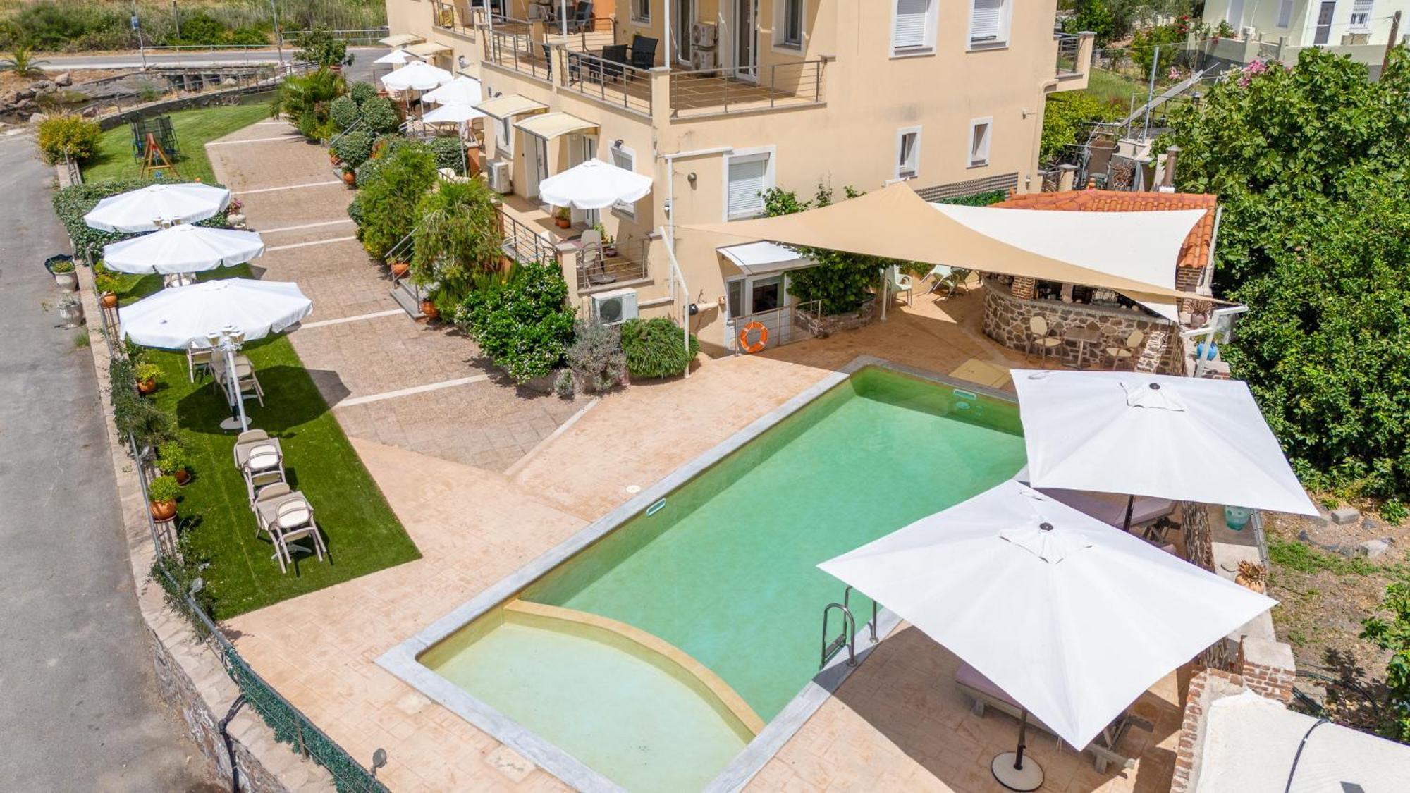 Palaiologou Panorama Apartments Mantamados ภายนอก รูปภาพ