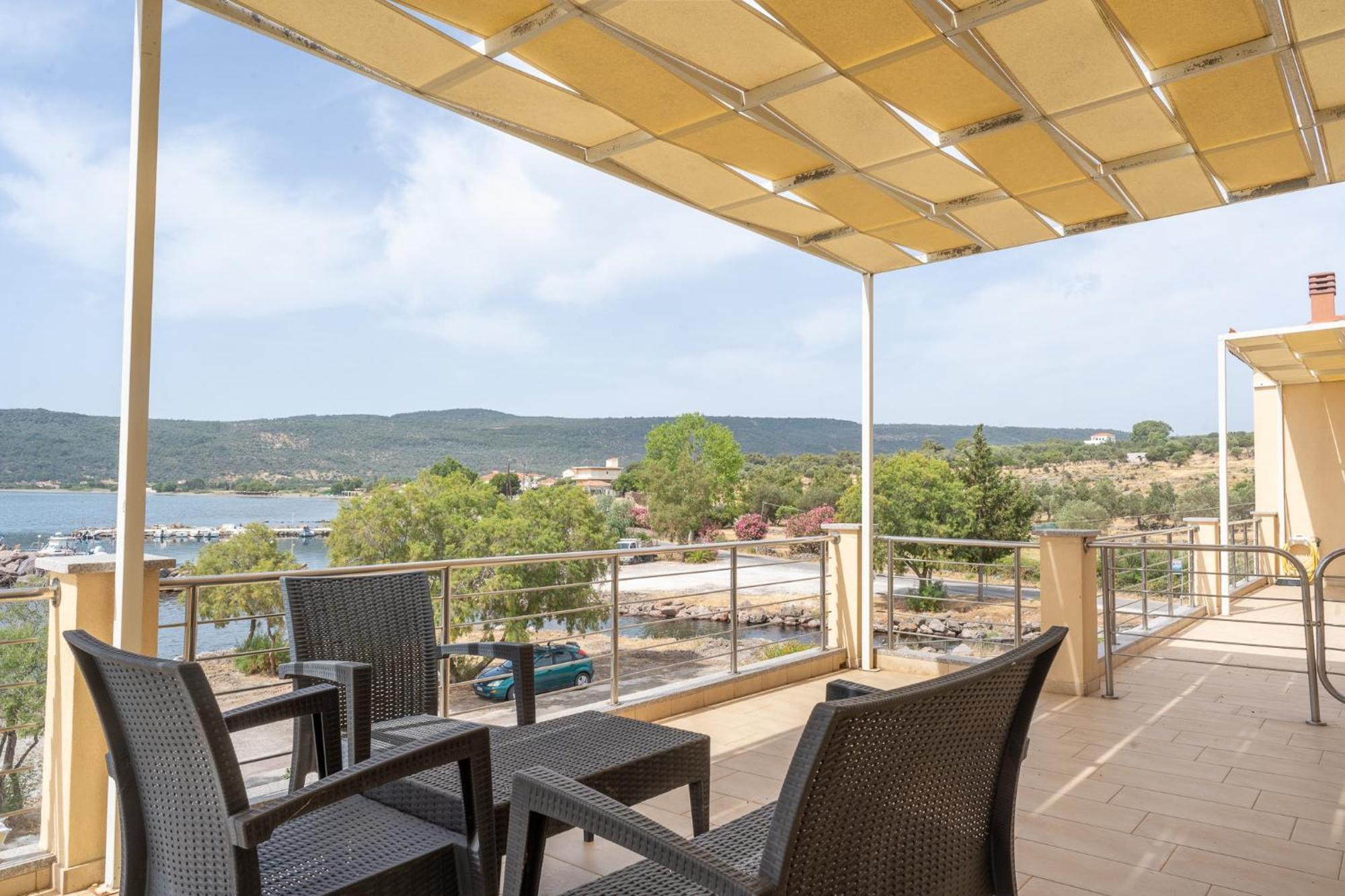 Palaiologou Panorama Apartments Mantamados ภายนอก รูปภาพ