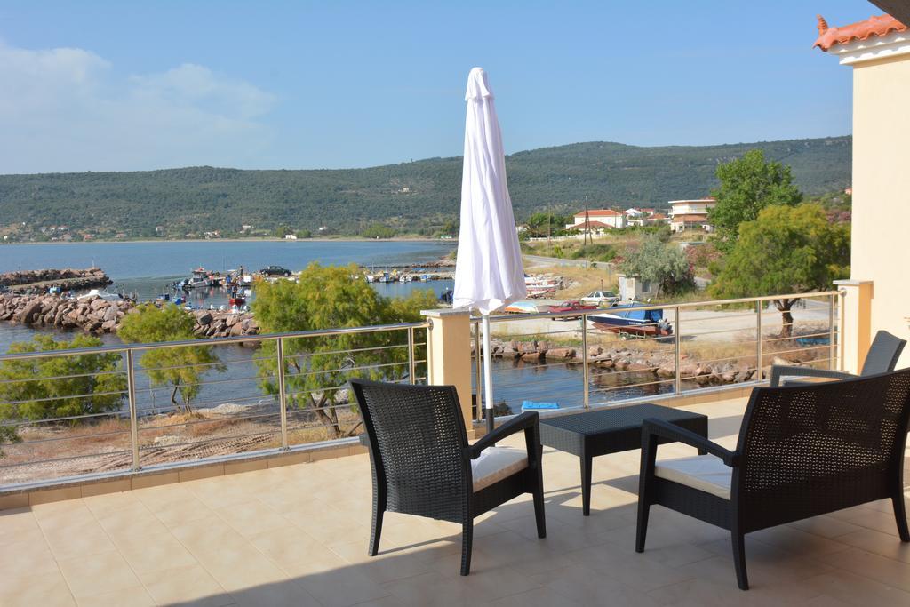 Palaiologou Panorama Apartments Mantamados ภายนอก รูปภาพ